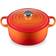 Le Creuset Volcanic Signature Cast Iron Round with lid 1.11 gal 9.4 "