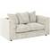 Luxury Life Dylan Cream Sofa 166cm 2 Seater