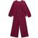 Tommy Hilfiger Kid's Waffle Knit Peasant Top and Wide Leg Pants Set - Burgundy