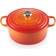 Le Creuset Volcanic Signature Cast Iron Round med lokk 5.3 L 26 cm