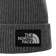 The North Face Berretto Logo Box Cuffed Beanie - Grey