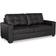 Signature Design by Ashley Barlin Mills Queen Black Sofa 85" 3 Seater