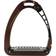 Acavallo Arena Alupro Stirrup - Brown/Aluminium