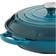 Le Creuset Deep Teal Signature Cast Iron Round mit Klappe 3.5 L 30 cm