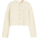 H&M Short Structured Knit Cardigan - Cream