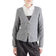 Pieces Anna Glitter Bow V Neck Cardigan – Dark Grey