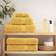 vidaXL Solund Handduk Guld (140x70cm)