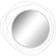 Homcom Round Decor Silver Wall Mirror 65cm