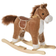 Homcom Rocking Horse with Realistic Noises