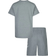 NIKE Baby T-shirt & Shorts Set - Dark Grey Heather