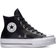 Converse Chuck Taylor All Star Leather Platform - Black/Black/White