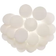 By Rydéns Gross Matt White Ceiling Flush Light 50cm