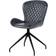 Massivmoebel24 Iron Label Blue/Matt Black Kitchen Chair 86cm 2pcs