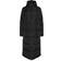 Pieces Cappotto con cappuccio da donna - Noir