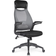 Halmar Solaris Black/Grey Kontorstol 116cm