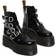 Dr. Martens Jadon Max Hardware Leather Platform Boots - Black/Buttero