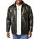 KingSize Embossed Leather Jacket - Black