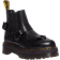 Dr. Martens 2976 Harness Leather Platform Chelsea Boots - Black