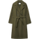 Stradivarius Soft Touch Trench Coat - Khaki