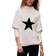 Mint Velvet Blend Star Jumper - Ivory