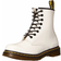 Dr. Martens 1460 Patent Leather Lace Up Boots - White