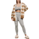 UGG Women's Graphic Logo Cardigan - Chestnut Multi