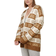 UGG Women's Graphic Logo Cardigan - Chestnut Multi