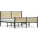 vidaXL Metal Sengeramme 150x200cm