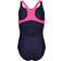 Arena Kid's Kikko V Swimsuit - Navy/Shocking Pink (006748-790)