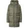 Tommy Jeans Hooded Longline Puffer Jacket - Fatigue Green