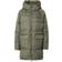Tommy Jeans oversized long puffer jacket in khaki green