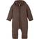Huttelihut Overall Ullfleece Brown Melange m. Öron år (92) Overall