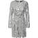 Vero Moda Efa Short Dress - Grey/Silver