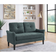 Winston Porter Chela Blue Sofa 56.3" 2 Seater