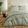 Dunelm Helston Duvet Cover Green (220x230cm)