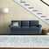 Lark Manor Anylia Blue Linen Blend Sofa 78" 3 Seater