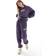 Nike Swoosh fleece joggers in dark purple
