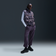 Nike Swoosh fleece joggers in dark purple
