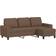 vidaXL Relaxation Brown Soffa 214cm 3-sits
