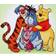 Diamond Dotz Pooh & Friends Diamond Painting Kit