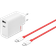 OnePlus SUPERVOOC 80W Dual Ports GaN Power Adapter med USB-C kabel