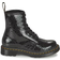 Dr. Martens 1460 Leopard Emboss Patent Leather Boots - Black