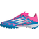 adidas Junior F50 League Turf Soccer - Solar Blue / Cloud White / Solar Pink