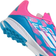 adidas Junior F50 League Turf Soccer - Solar Blue / Cloud White / Solar Pink