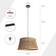 Paco Home Retro Bar Natural Pendellampa ∅ 42cm