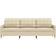 vidaXL 4007416 Cream Soffa 226cm 3-sits