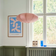 Nordlux Villo Pink Lampskärm ∅ 60cm