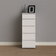 Tvilum Nova White Kommode 40.2x106.6cm