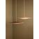 Piet Hein Sinus Oak/White Pendant Lamp ∅ 55cm