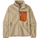 Patagonia Women's Classic Retro X Fleece Jacket - Dark Natural w/Redtail Rust